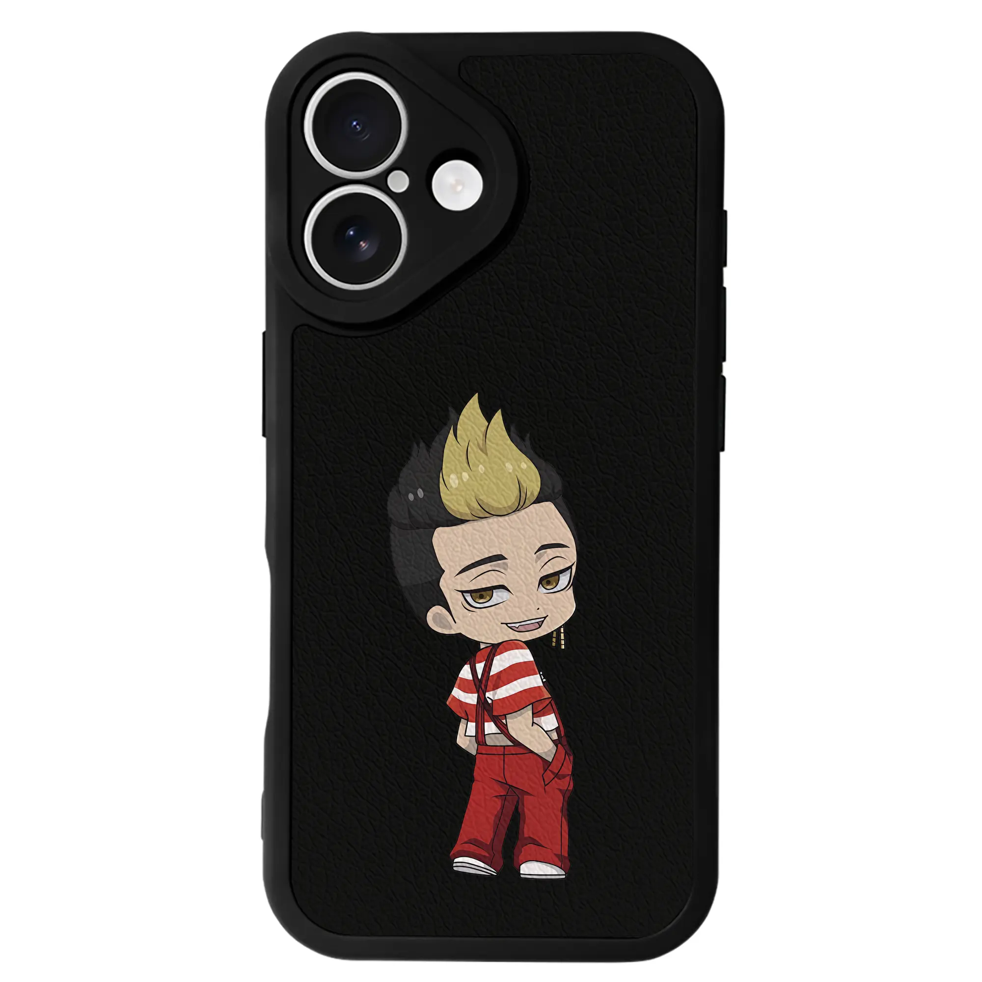 東京リベンジャーズ グッズ,半間修二 - IPhone 16シリーズ対応 ・ シリコンスマホケース ・ レザー調 ・ 高精度フィット ・ 耐衝撃 ・ ワイヤレス充電対応 ・ 精密カット